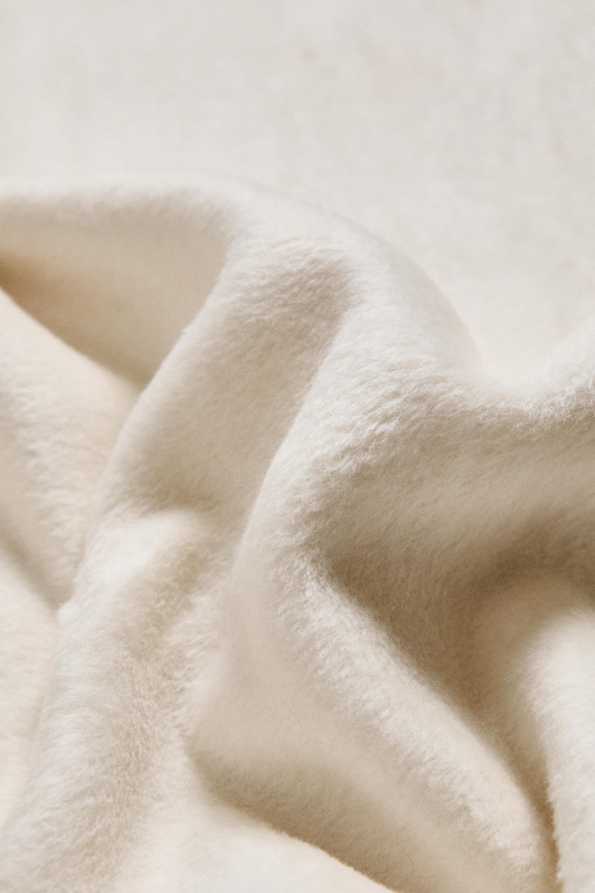 COUVERTURE UNIE COTON